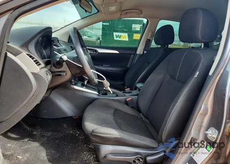 2018 Nissan Sentra S из США, поврежденный, VIN 3N1AB7AP5JY250850